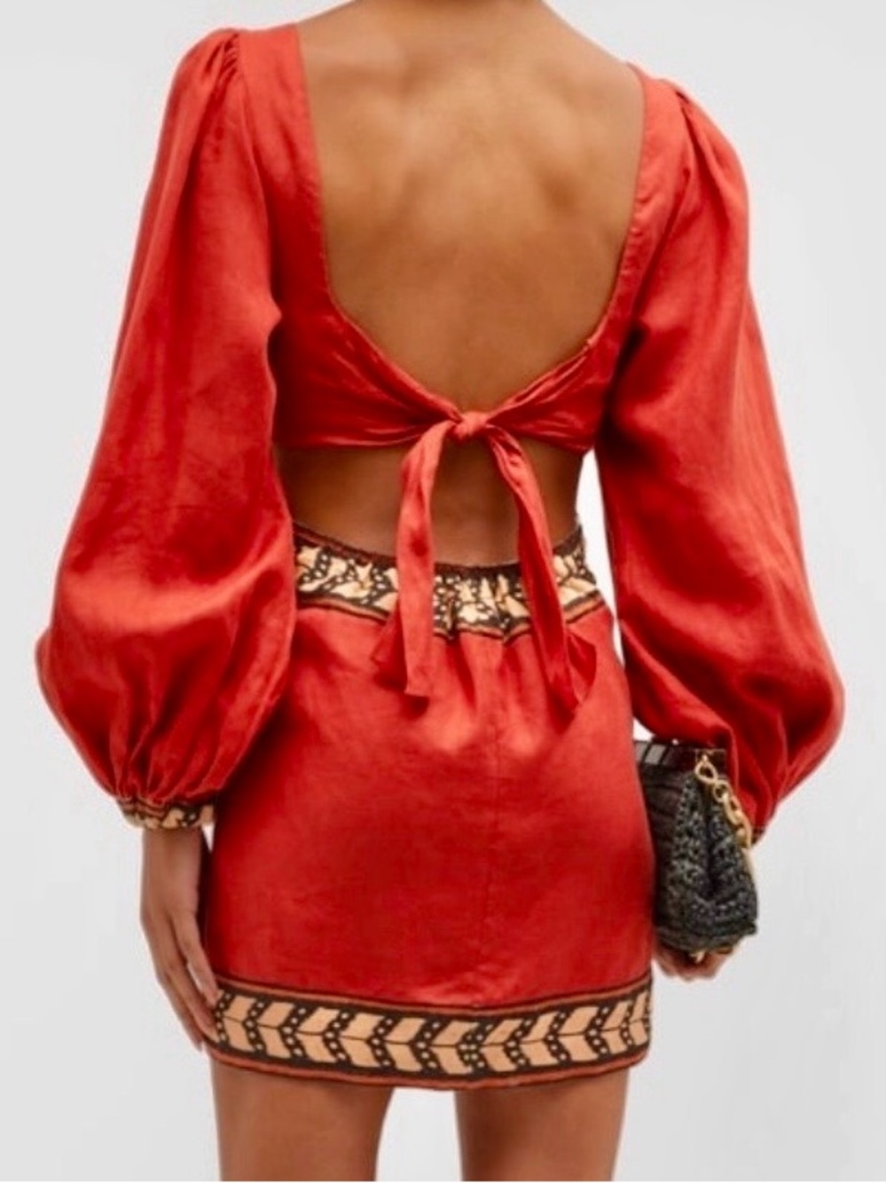 ๐บ๐HP๐๐บ NWOT Johanna Ortiz Time Gone By Mini Dress - Picture 6 of 16